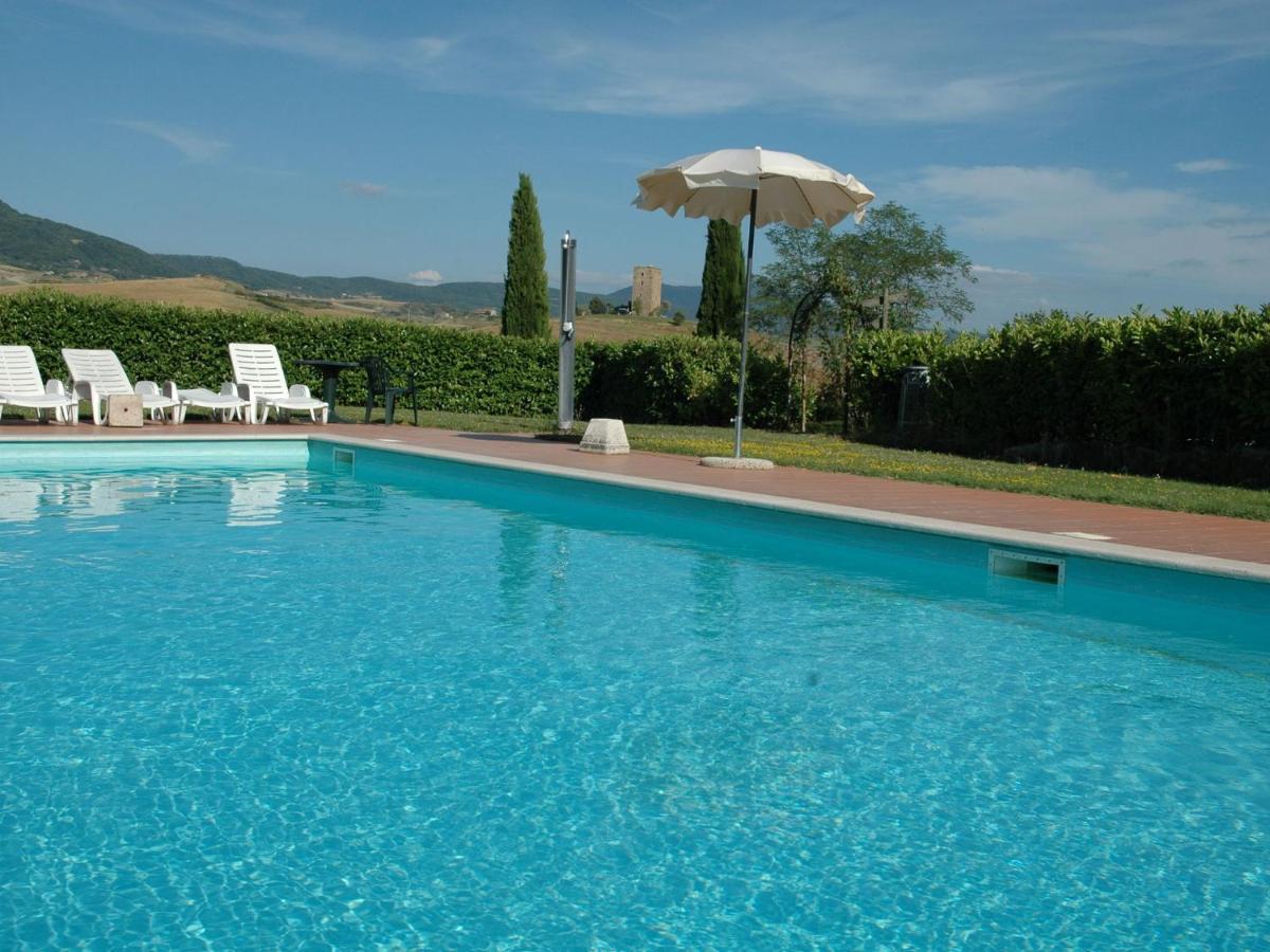 Spacious Farmhouse In Pienza With Swimming Pool Contignano Buitenkant foto