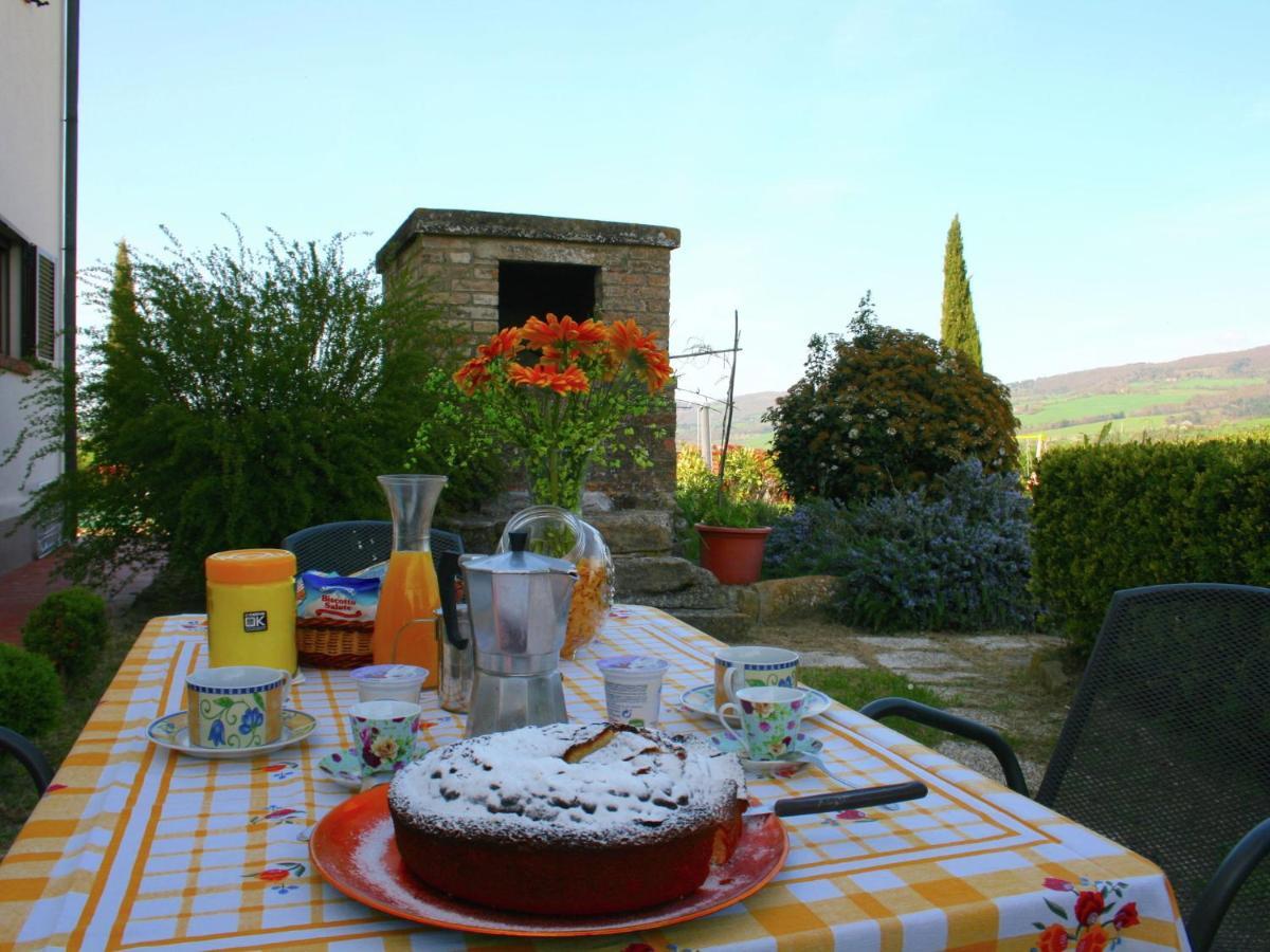 Spacious Farmhouse In Pienza With Swimming Pool Appartement Contignano Buitenkant foto