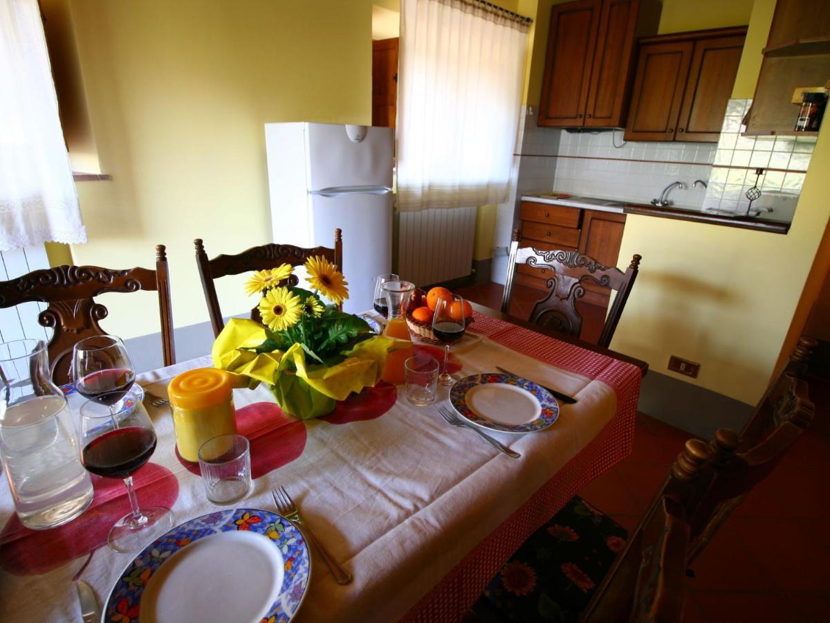 Spacious Farmhouse In Pienza With Swimming Pool Appartement Contignano Buitenkant foto